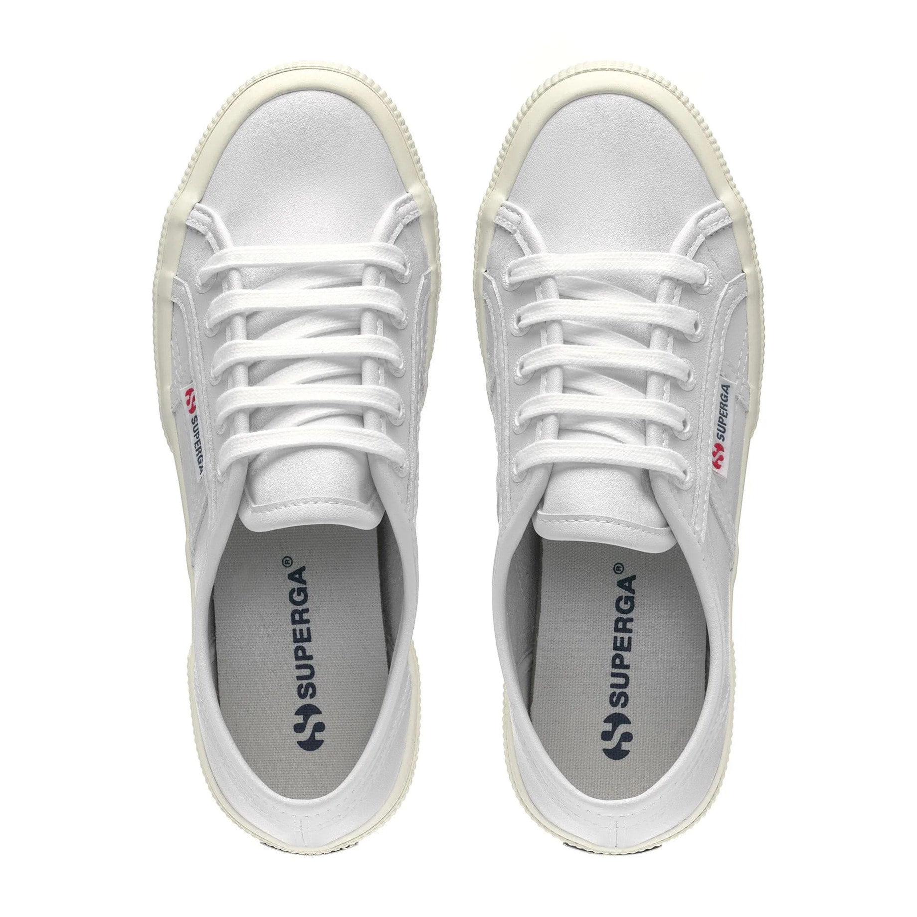 Superga - Unisex Blanco - 2750 VEGAN MATERIAL