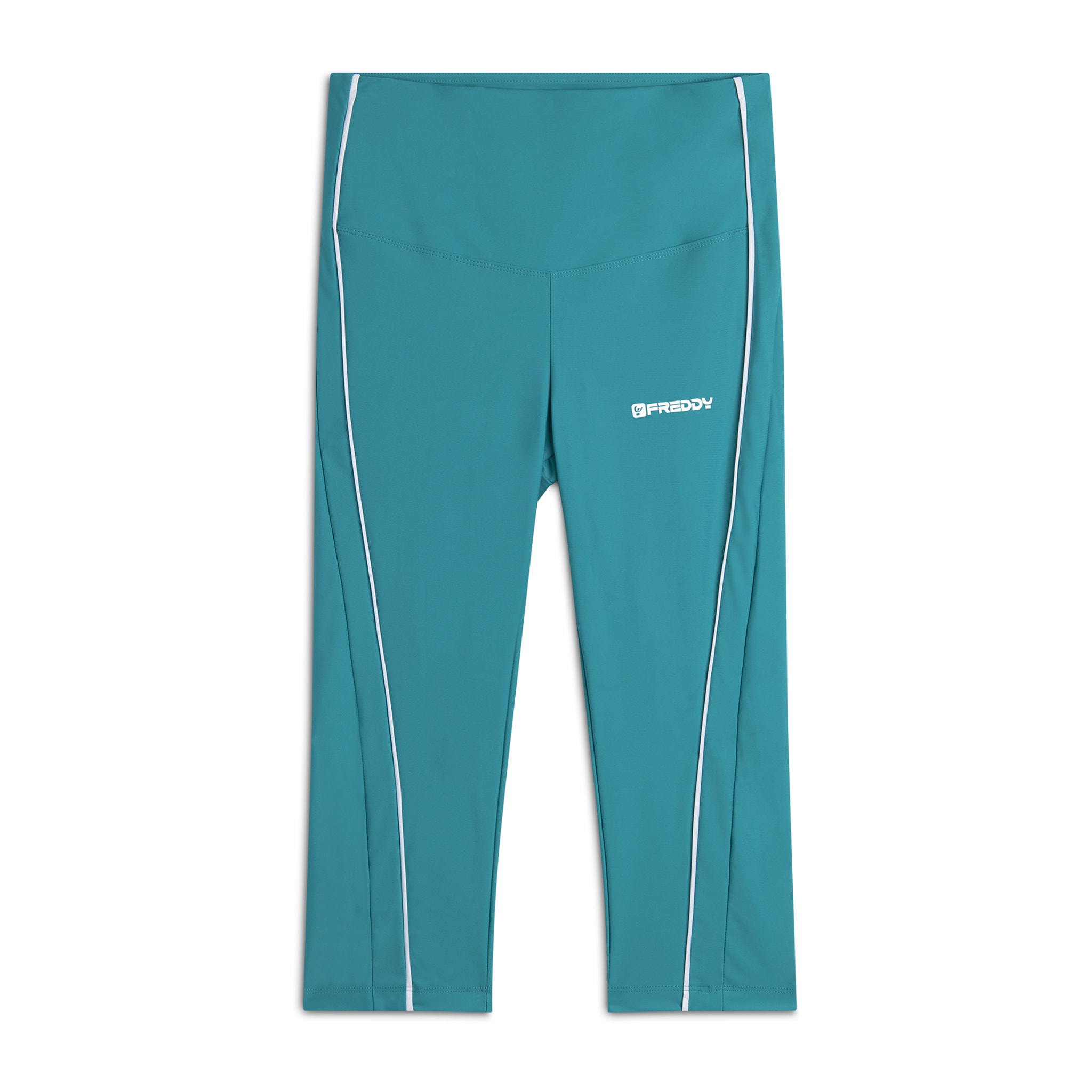 Leggings Corsaro a Vita Alta con bordature a contrasto