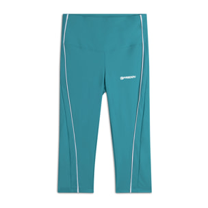 Leggings Corsaro a Vita Alta con bordature a contrasto