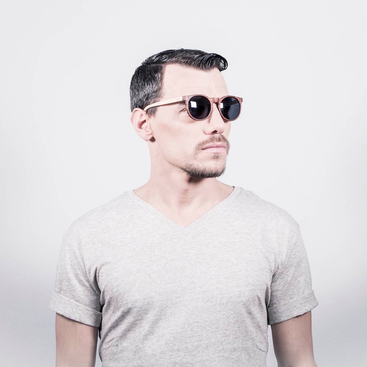 GAFAS DE SOL OCEAN LIZARD WOOD de color Marron