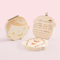 Scatola dei Ricordi per Denti - Bambina - 13x3x12 cm