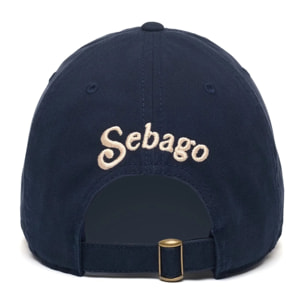 Cappelli Sebago Uomo Donna Blu CONNOR CANVAS