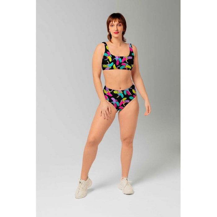 Braga bikini reversible - BANANA POP