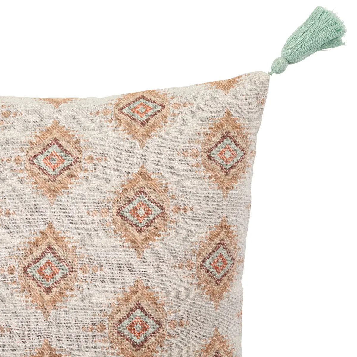 Coussin "Ikat" jacquard 38x38cm