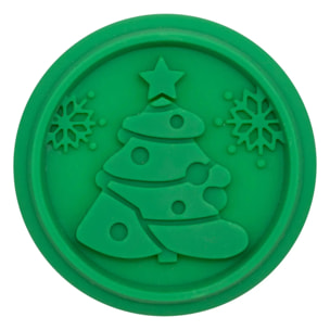 Tampon biscuits Noël 3 pièces