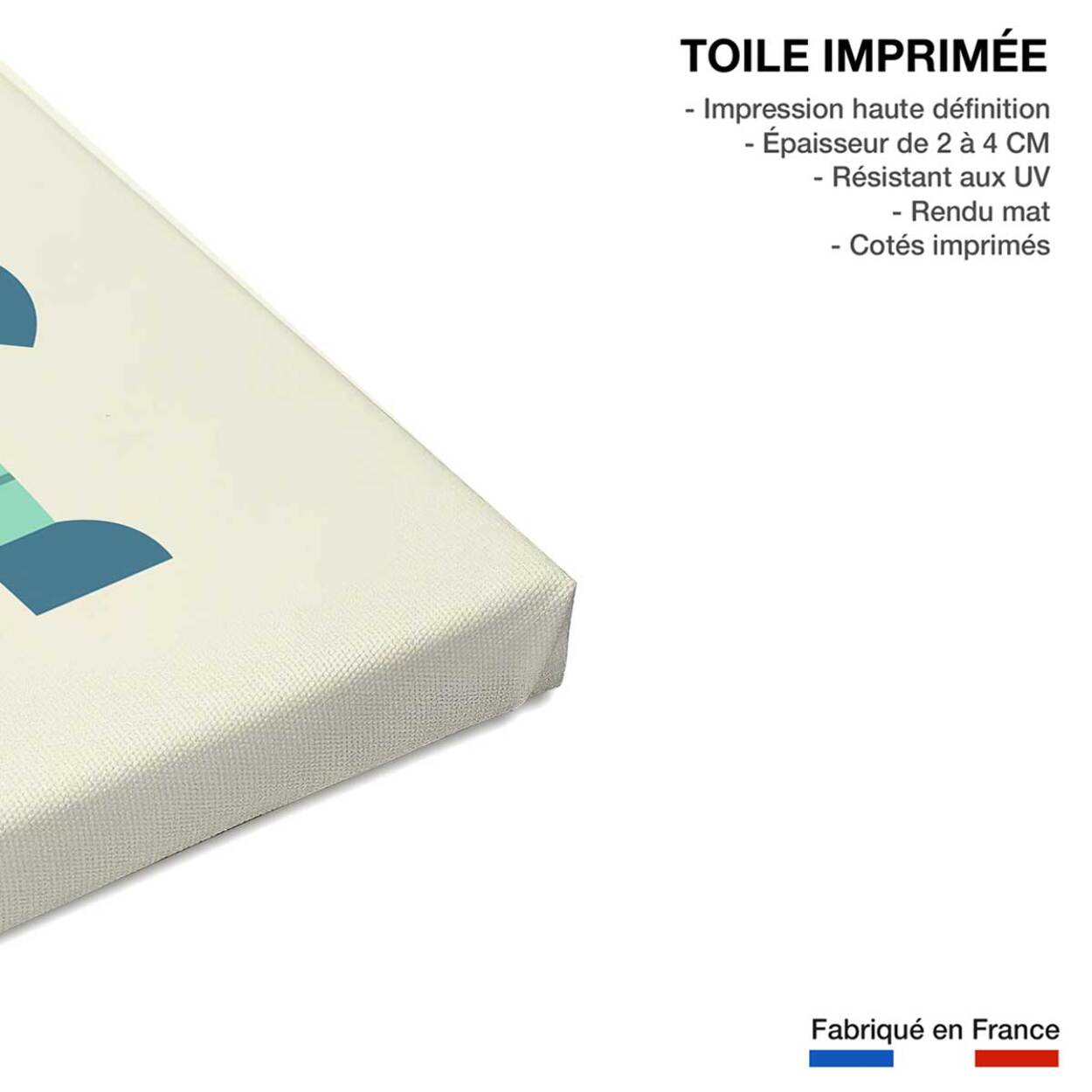 Tableau coeur de robot Toile imprimée