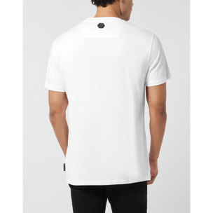 PHILIPP PLEIN Camiseta de cuello redondo y manga corta SKULL