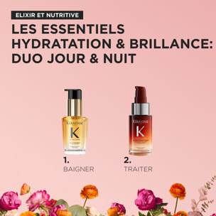 Mini Héros - Coffret Elixir Ultime L’Huile Originale 30ml + Sérum de Nuit 8H 30ml