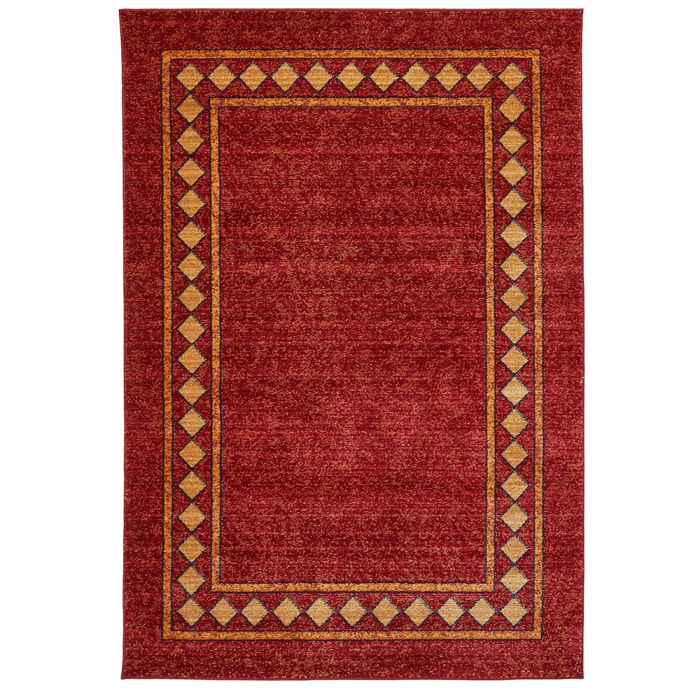 Tapis salon et chambre tissé motif simple PUMI