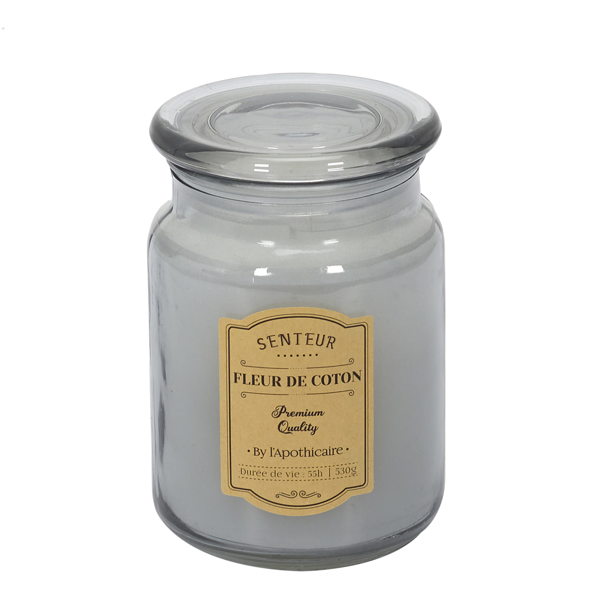 Bougie Parfumee Verre Apothicaire X3 Coffret