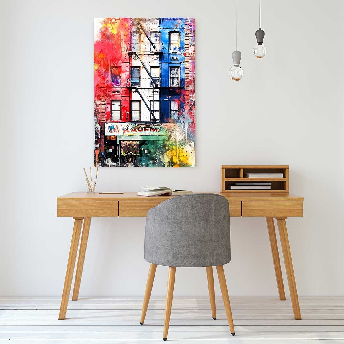 Tableau graffiti new york Tableau plexiglas