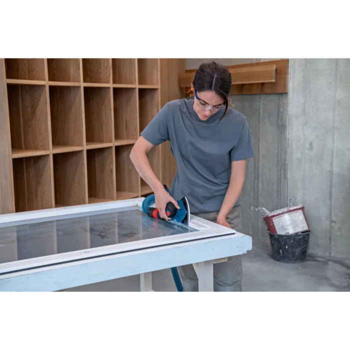 Ponceuse excentrique sans fil GSS 12V-13 BOSCH PRO 80x130 mm - sans batterie ni chargeur - Coffret L-BOXX - 06019L0001