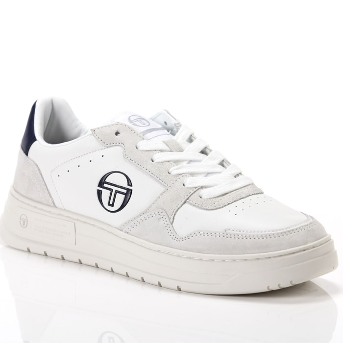 Sneakers Sergio Tacchini Court Classic Mp White Antique White Maritime Blue Bianco