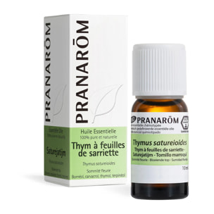 Pranarom - Huile Essentielle de Thym à feuilles de sarriette - 10 ml