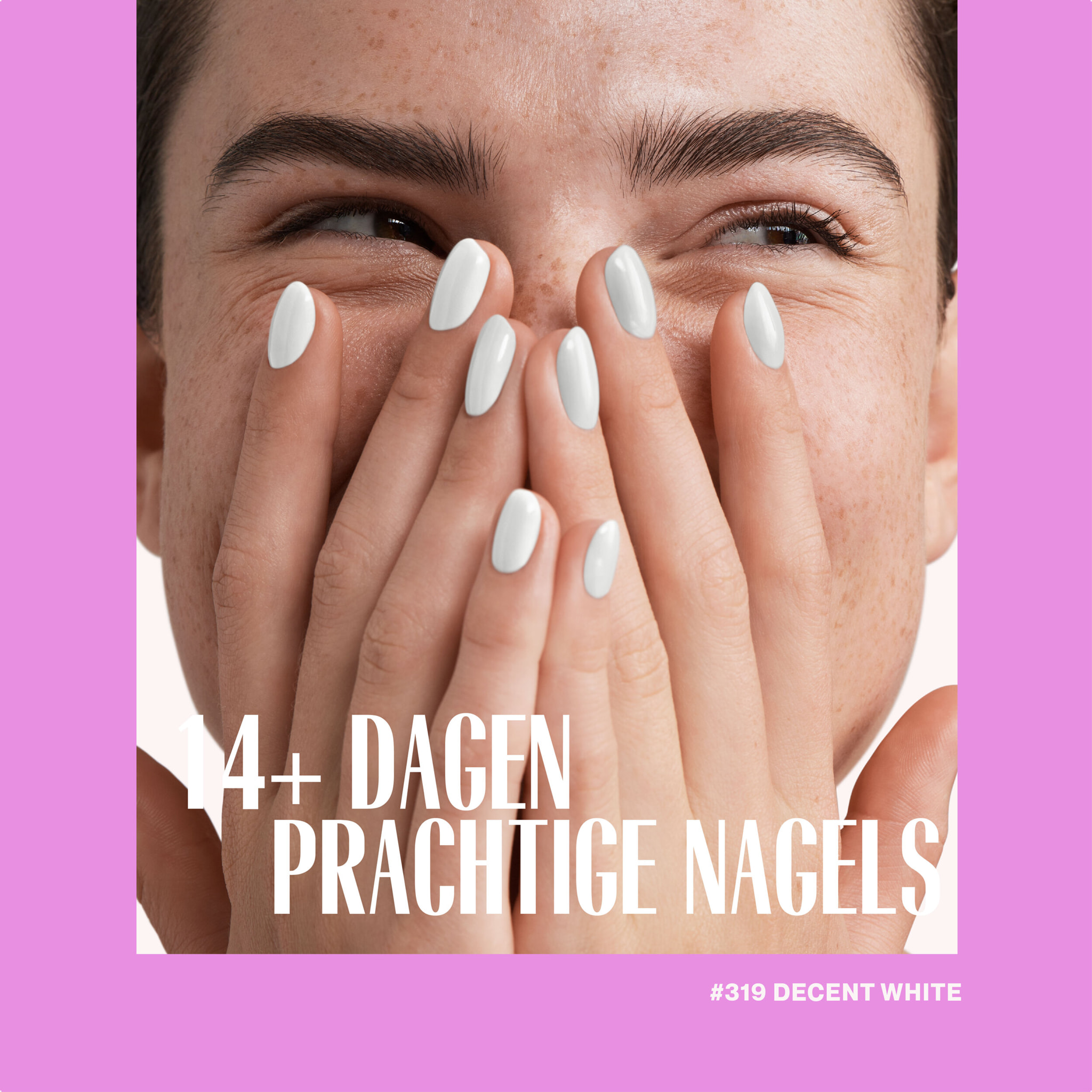 Vernis semi-permanent - 319 Decent White - 15 ml