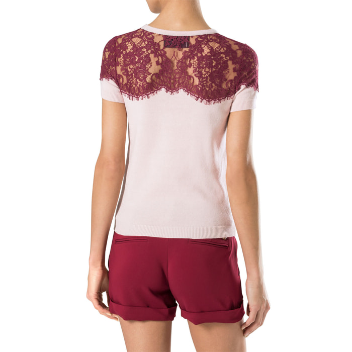 PHILIPP PLEIN pullover shortsleeves "injures"