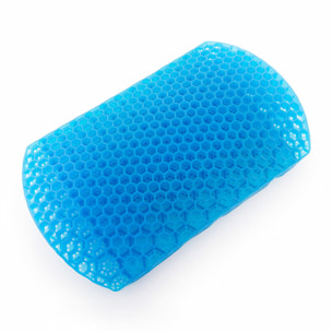 Cojín Lumbar de Gel con Funda Extraíble Glushion InnovaGoods - Gris