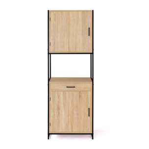 Meuble cuisine Memphis 2 niveaux 60x170cm