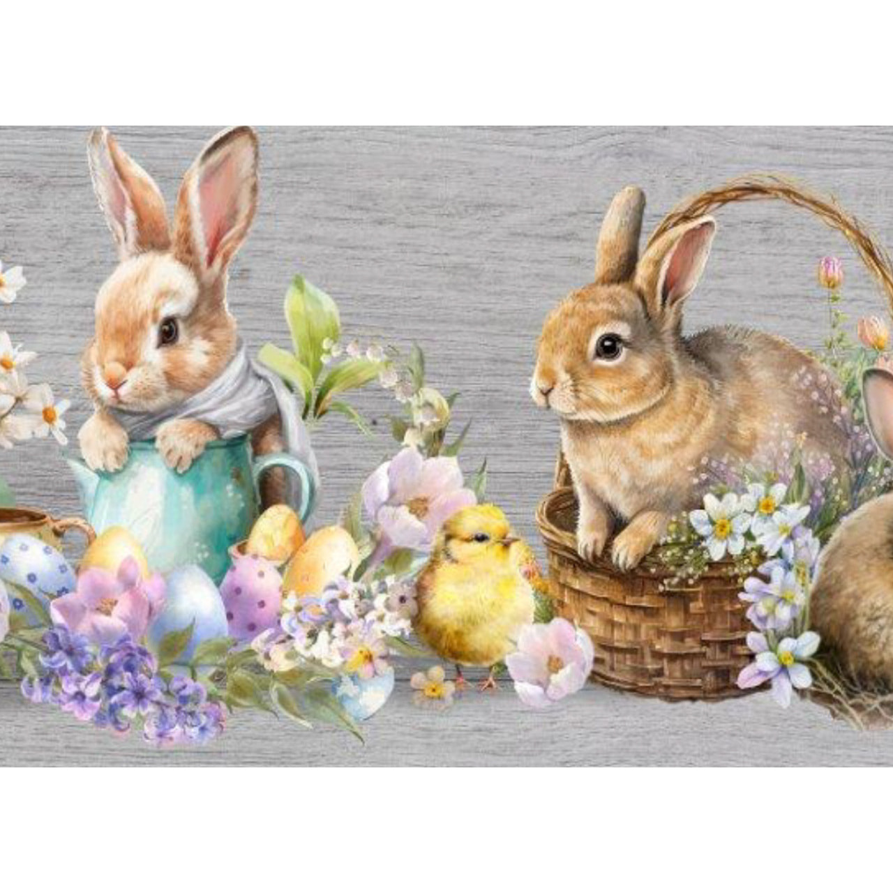 Tappeto Passatoia Cucina Antiscivolo Basket Easter