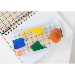 Estuche plastico "Profe dejas huella"