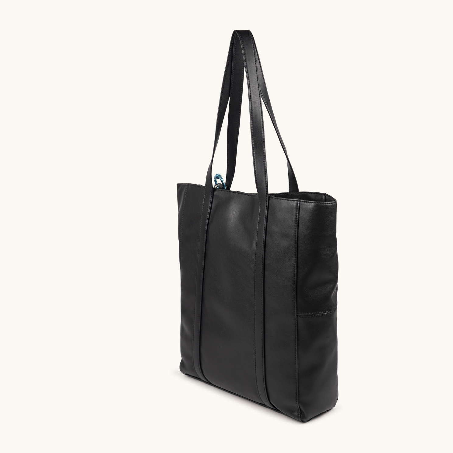 Bolso Shopper Negro con Charms Extraíbles CHARMS SHOPPER BLACK