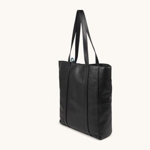 Bolso Shopper Negro con Charms Extraíbles CHARMS SHOPPER BLACK