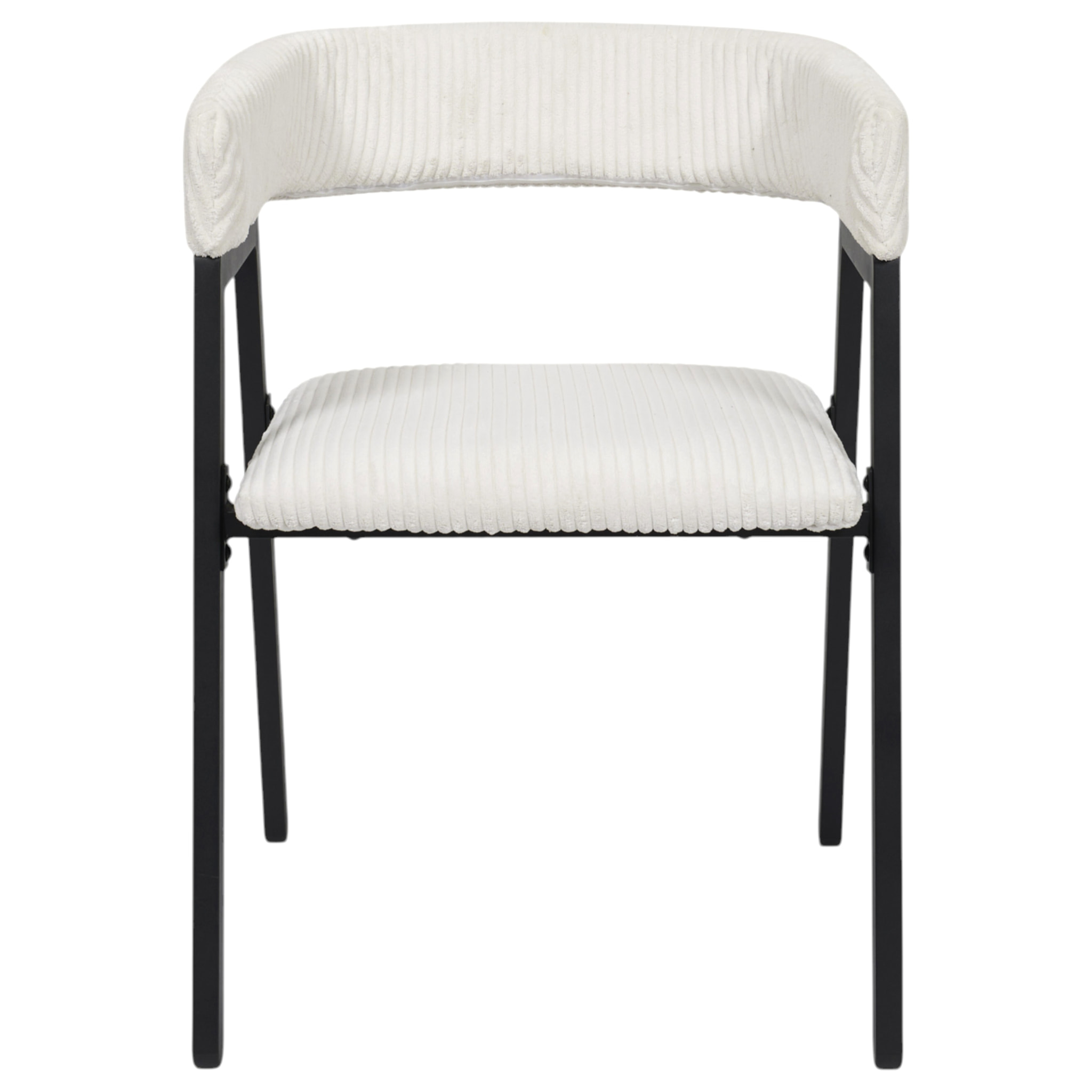 Fauteuil Design Cotele Scott Beige - Lot De 2