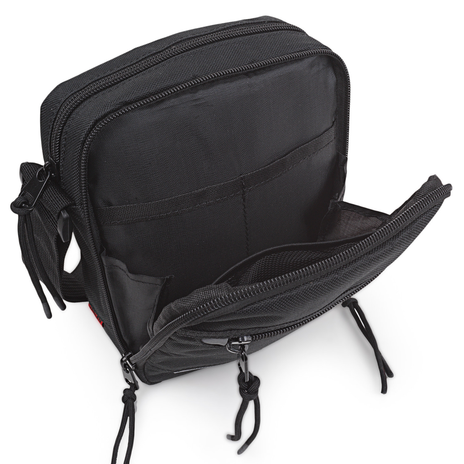 Bandolera Hombre Textil Jaslen Norwich Negro