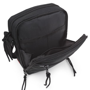 Bandolera Hombre Textil Jaslen Norwich Negro