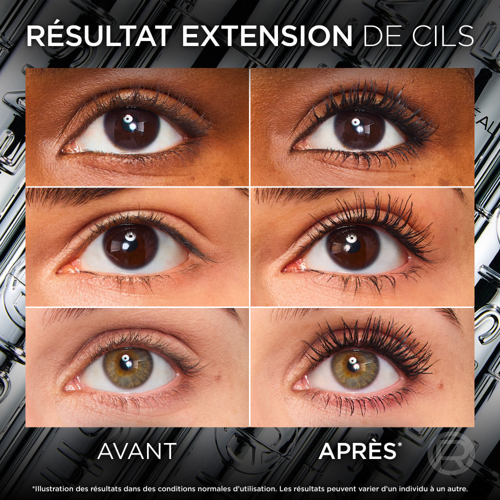 Lot Mascara Telescopic Extensionist et Infaillible Grip Liner Gel Automatic