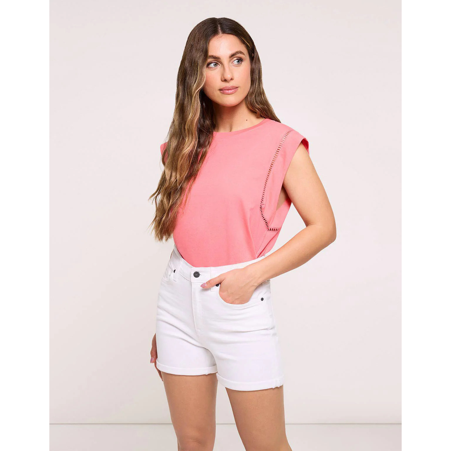 Bermuda Denim Blanco - Orce