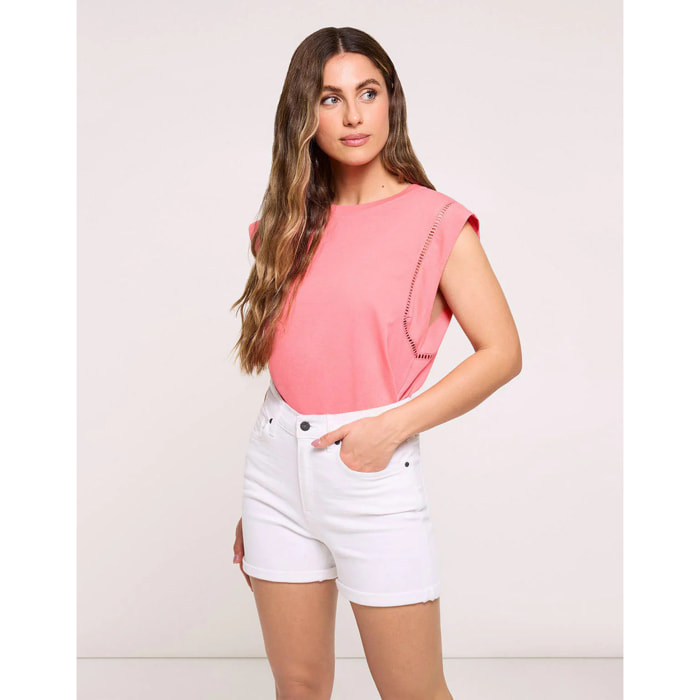 Bermuda Denim Blanco - Orce