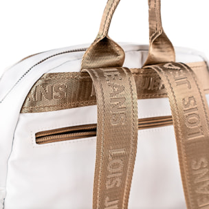 Bolso Mochila Mujer Lois Aylmer Blanco