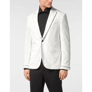 PHILIPP PLEIN One-Button Blazer Slim Fit MONOGRAM