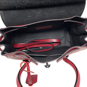 Borsa a Mano Elegante in Vera Pelle Made in Italy