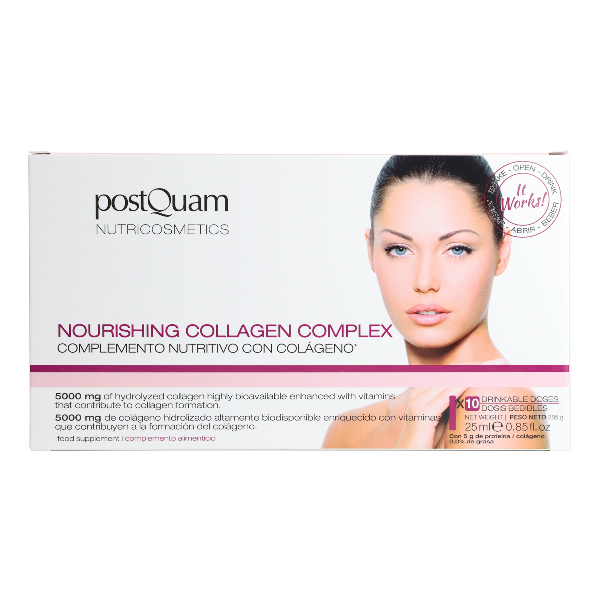 nourishing collagen complex (complemento nutritivo con colageno) 10*25 ml