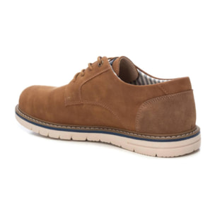 Zapato blucher/derby camel