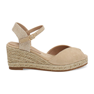 Campesine beige tacco 7 cm eleganti