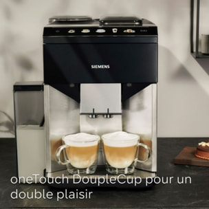Expresso Broyeur SIEMENS EQ500 integral Inox/Noir lustré TQ515R03