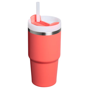 Botella de agua Isotermica - 0,59L - QUENCHER® H2.O FLOWSTATE™ TUMBLER - Hot Coral