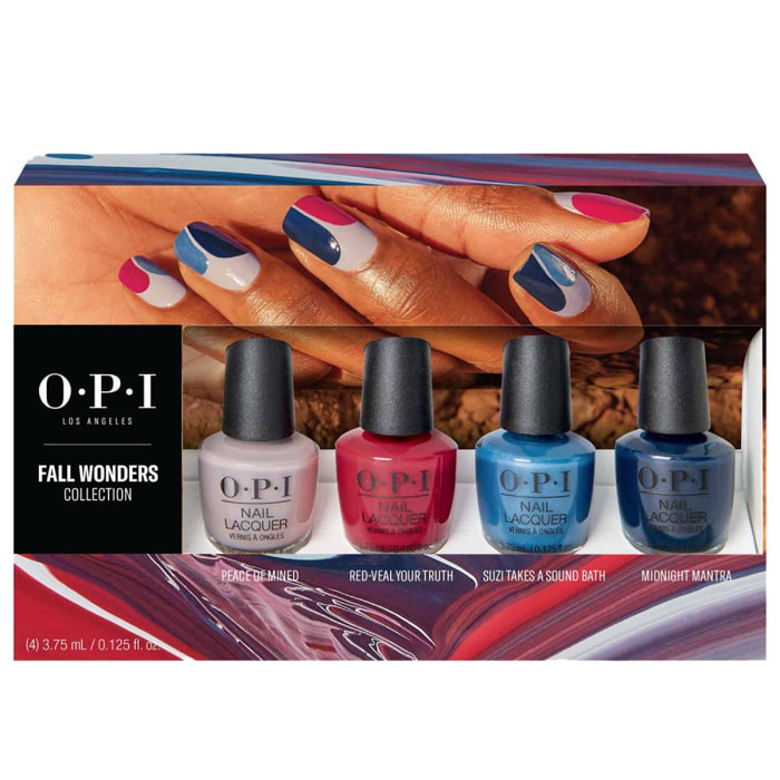 Nail Lacquer - Kit de 4 minis vernis - Collection Fall Wonders