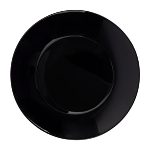 Juego de vajilla de 12pzs negro san ignacio