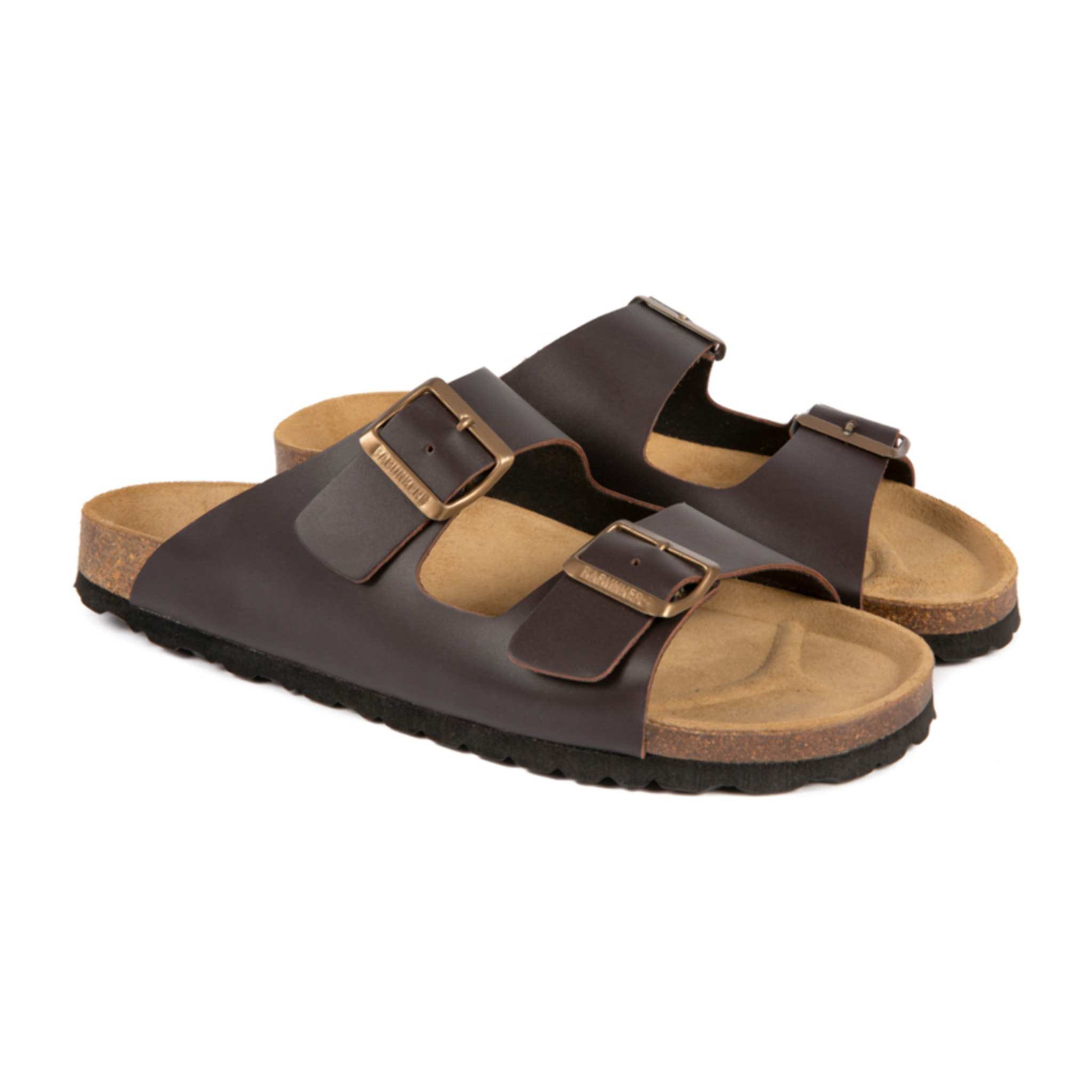SANDALIA BABUNKERS MARRON