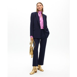 Pantaloni in maglia con bottoni