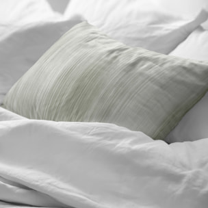 Taie d’oreiller 100 % coton 80 fils Lluc Vert