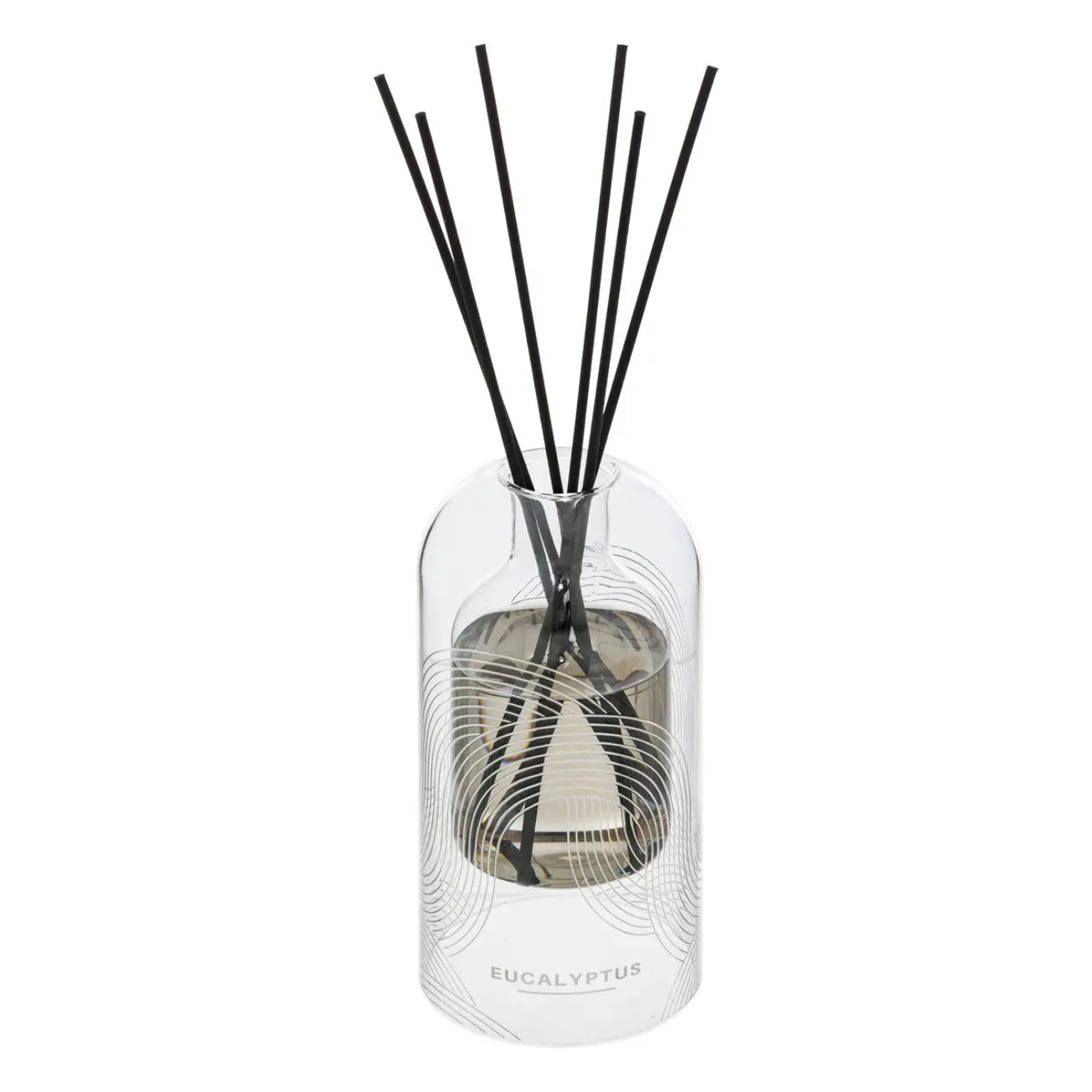 Diffuseur de parfum Ilan 500ml verre eucalyptus