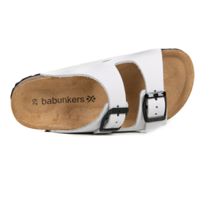 Sandalia BABUNKERS BLANCO
