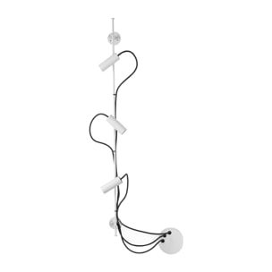 CLAP Applique/plafonnier linéaire blanc 3x6W 3000K 38º