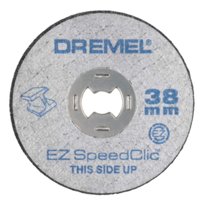 LOT de 5 Disques A Tronçonner EZ SpeedClic Ø38 MM Epaisseur 1,2 MM DREMEL - 2615 S456 JC