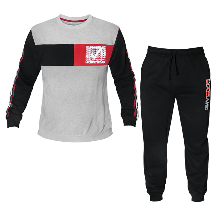 Tuta Homewear Uomo GIVOVA Cotone Leggero